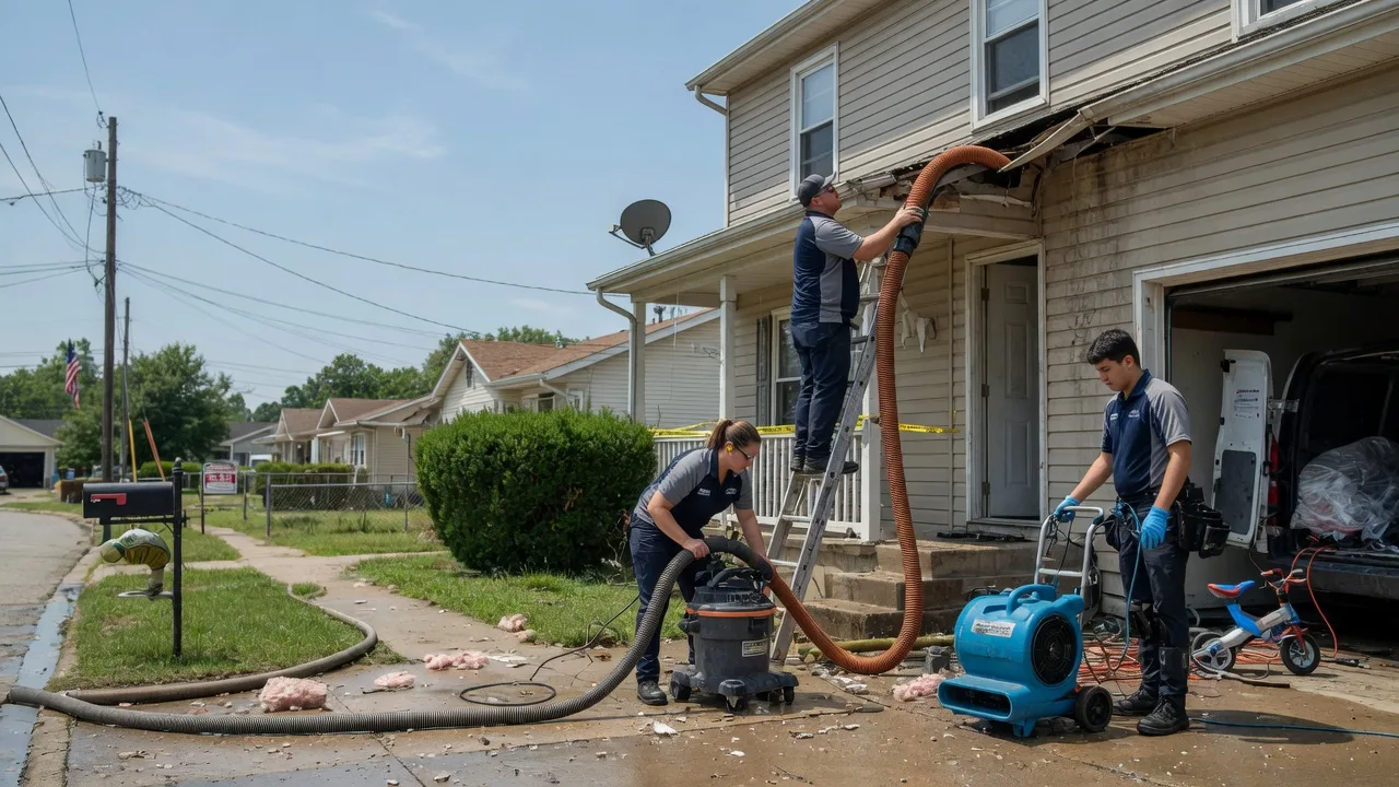 Water Damage Restoration in Reno, PA near me